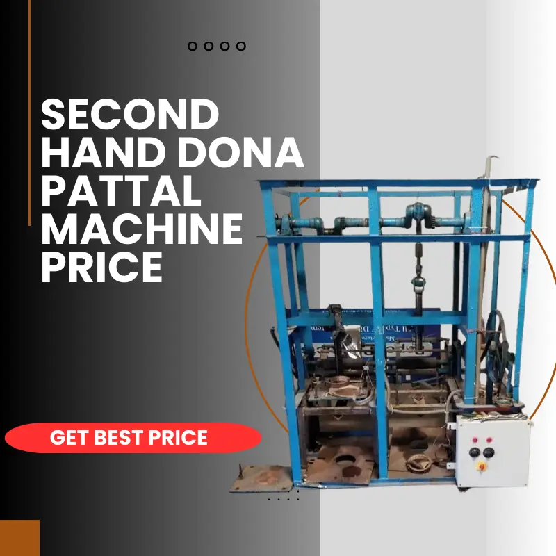Second Hand Dona Pattal Machine Price